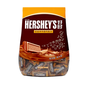 KISSES 好时巧克力 迷你排块巴旦木口味 500克 69.3元（下单立减）