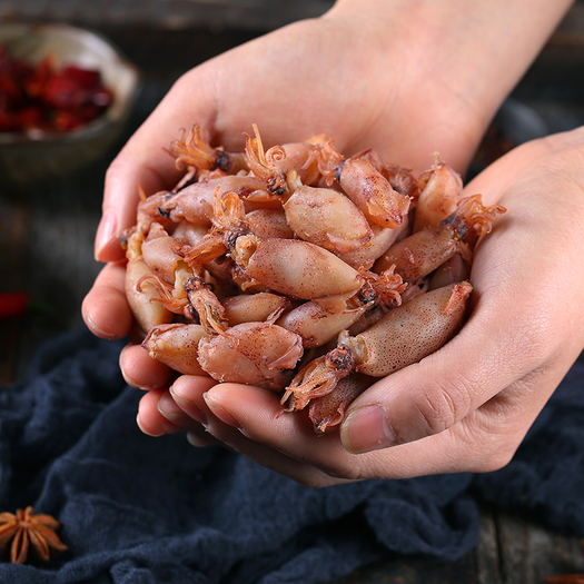 渔食客小海兔干笔管鱼500g19元包邮需用券