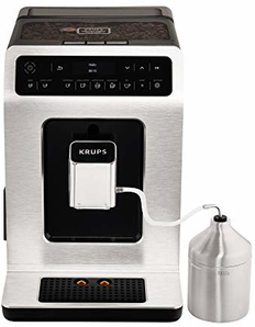 中亚Prime会员： Krups 克鲁伯 Evidence系列 EA891D 全自动咖啡机 银色