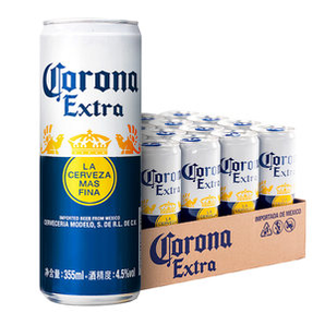 某猫超市 墨西哥进口 科罗娜啤酒 355ml*24瓶  