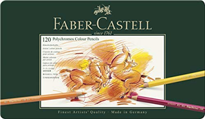 中亚Prime会员： Faber-Castell 辉柏嘉 POLYCHROMOS 10011 炫彩彩色铅笔 120色 金属盒装966.34元