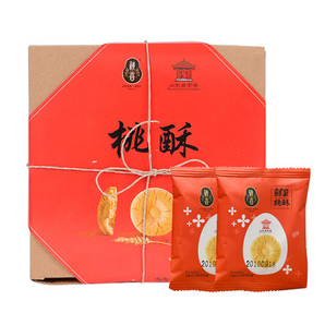 秋香 鲜蛋桃酥 500克 礼盒 19.9元（需用券）