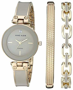 Anne Klein 女士 钻石手表 + 手链组合 AK/3346 到手约384元