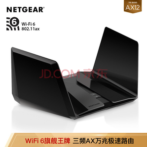 NETGEAR 网件 RAX200 AX11 000M WiFi6路由器 4249元包邮（需用券）