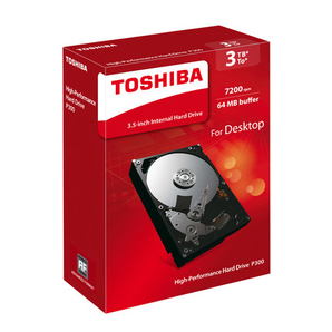 TOSHIBA 东芝 P300系列 7200转 64M SATA3 台式机硬盘 3TB 64MB 489元包邮（需用券）
