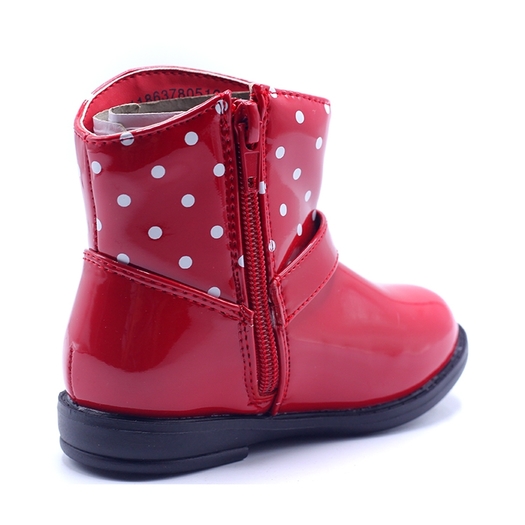 shoebox鞋柜冬可爱hlkt运动休闲圆头亮片系带女童靴女童鞋