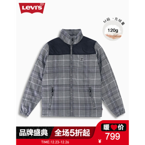Levi's 李维斯 79141-0002 男士刺绣羽绒服