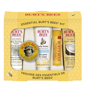 prime会员！Burt's Bees 小蜜蜂 美容基本套装（洁面+唇膏+护手霜+身体乳+护足霜） 直邮含税到手￥86.44