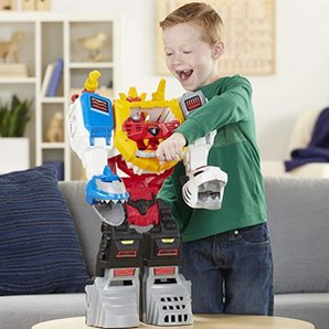 史低价：Playskool Heroes 2合1变形机器人，高60厘米