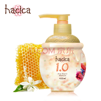 【日本原装进口】hacica/花希卡天然蜂蜜无硅油洗发水 修复护理 450ml