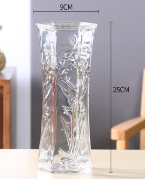 乐之沭 透明玻璃花瓶 25*9cm 5元包邮（需用券）