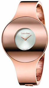 Calvin Klein 卡尔文·克莱恩 Seamless系列 K8C2M616 玫瑰金时尚女表 M码到手￥432.16
