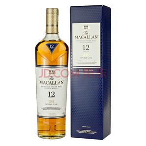 MACALLAN 麦卡伦 12年蓝钻单一麦芽苏格兰威士忌 700ml *2件607.5元包邮（双重优惠）