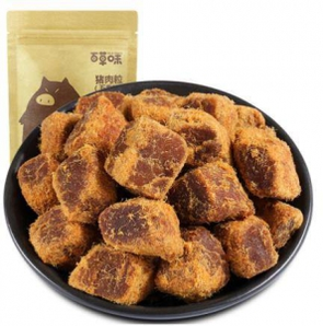百草味 五香味猪肉粒 100g/袋
