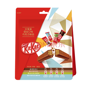 雀巢 Nestle KitKat 奇巧混合口味威化巧克力 分享装 348g 
