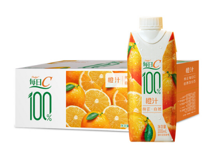 某东plus会员限华东tingyi康师傅每日c100橙汁330ml12盒