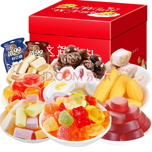 徐福记 年货礼盒 混合糖果1500g 69.9元（需用券）