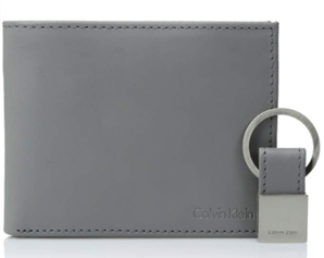 Calvin Klein 男士皮革折叠钱包 带钥匙扣   到手约￥147.52