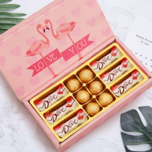  巧克力情人节礼盒装12颗 