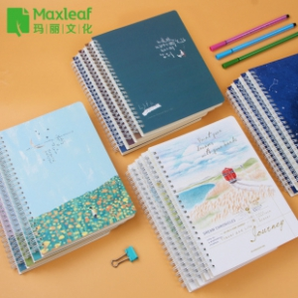 Maxleaf 玛丽 缝线笔记本 A5/36张 2本装 1.9元包邮（需用券）