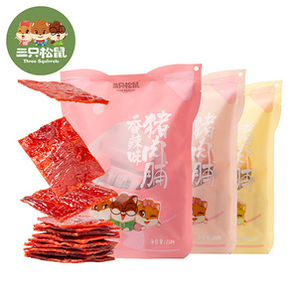 Three Squirrels 三只松鼠 猪肉脯 160g