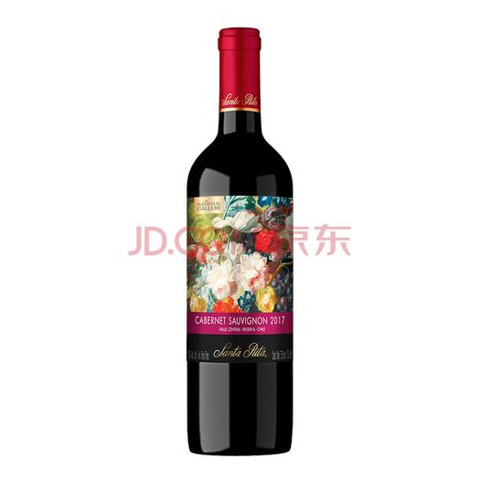 Santa Rita 圣丽塔 国家画廊珍藏 赤霞珠干红葡萄酒 750ml