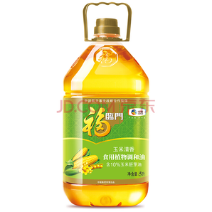 福临门 玉米清香调和油 5L39.9元