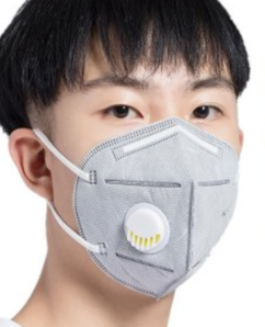 防雾霾PM2.5口罩 呼吸阀KN95防尘透气口罩 