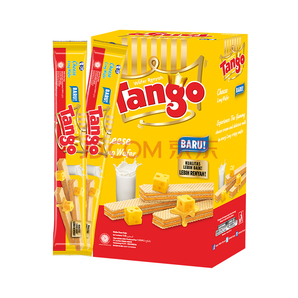 印尼进口 Tango威化饼干 乳酪夹心威化饼干160g