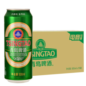 Tsingtao 青岛啤酒 经典10度 500ml*18听