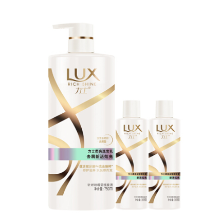 Plus用户 Lux 力士新活炫亮洗发水750ml 护发素160mlx2 没得比