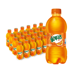 美年达 橙味 果味型汽水 300ml*24瓶 29.9元