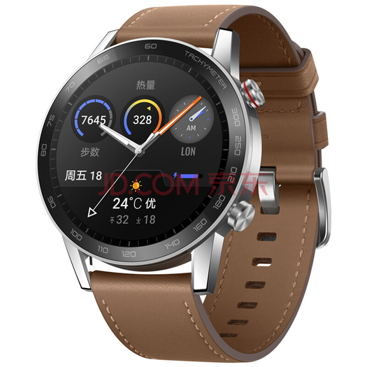 honor荣耀magicwatch246mm时尚款亚麻棕智能运动手表1369元
