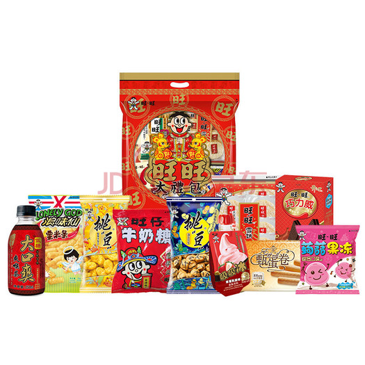 wantwant旺旺大礼包综合口味650g