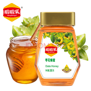 嗡嗡乐 枣花蜂蜜 欧盟有机认证 零添加土蜂蜜 380g *2件 19.9元（合9.95元/件）