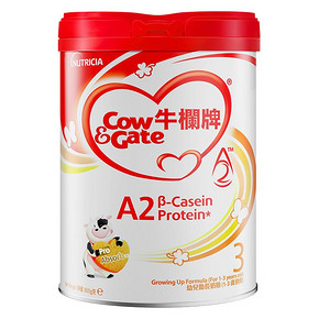 牛栏（Cow&Gate） A2 β-酪蛋白婴儿奶粉 3段 红罐装 900g 某电商特价