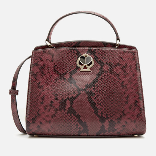 kate spade 凯特丝蓓 romy small 女款蛇皮纹手提包