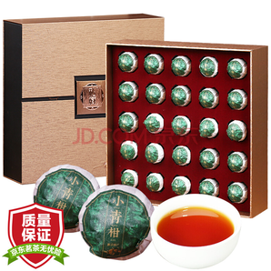 PLUS会员： 润虎 普洱茶 礼盒装 220克（25颗）