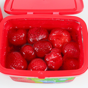 鲜姿 丹东九九红颜草莓罐头 3盒 29.8元包邮（需用券）