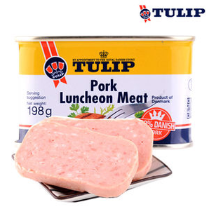 丹麦皇家认证 Tulip 郁金香 经典午餐肉罐头 190g  