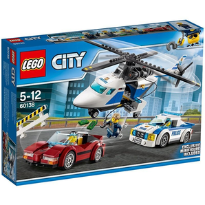 一般贸易 LEGO 乐高 城市组系列玩具汽车积木 高速追捕 5~12岁 60138
