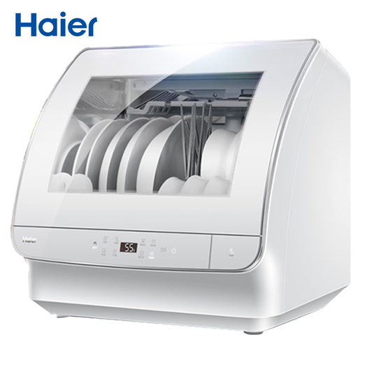 haier 海尔 小海贝 htaw50stgw 台式洗碗机 6套 1799元包邮_没得比