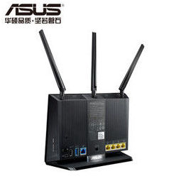 ASUS 华硕 RT-AC68U AC1900M 双频千兆 无线路由器 