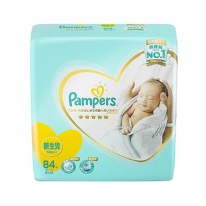 Pampers 帮宝适 一级系列 婴儿纸尿裤 NB号 84片 83元包邮（需用券）