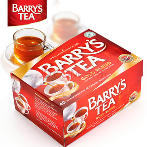 Barry's金牌红茶 纯正爱尔兰进口袋泡茶茶包 40包 *2件 43.5元包邮（2件75折）