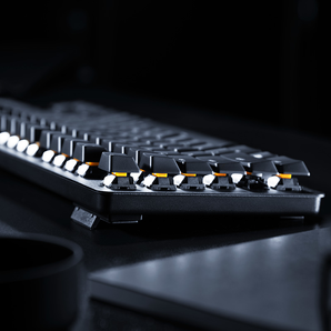  Razer/雷蛇黑寡妇蜘蛛轻装版电脑办公游戏机械键盘有线白色背光