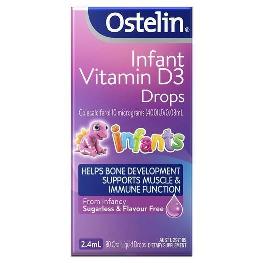 Ostelin Vitamin 新生儿 D3滴剂2.4ml