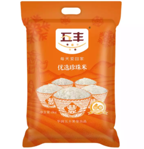 华润 五丰 优选珍珠米 5kg