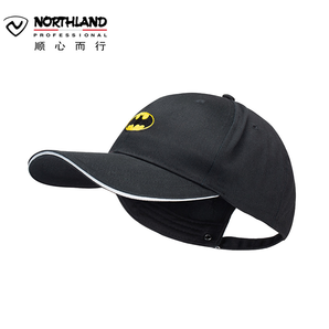 NORTHLAND 诺诗兰 A080531 DC联名蝙蝠侠 刺绣棒球帽 68元（需用券）