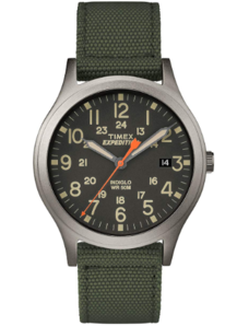 Timex 天美时 中性TW4B13900 Expedition Scout 尼龙表带手表 到手约251元